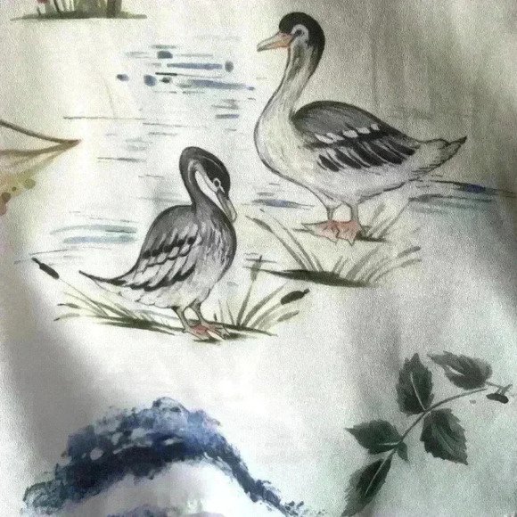 Westmoon Ruffle Sleeve  Nature Pattern Blouse - Picture 10 of 11